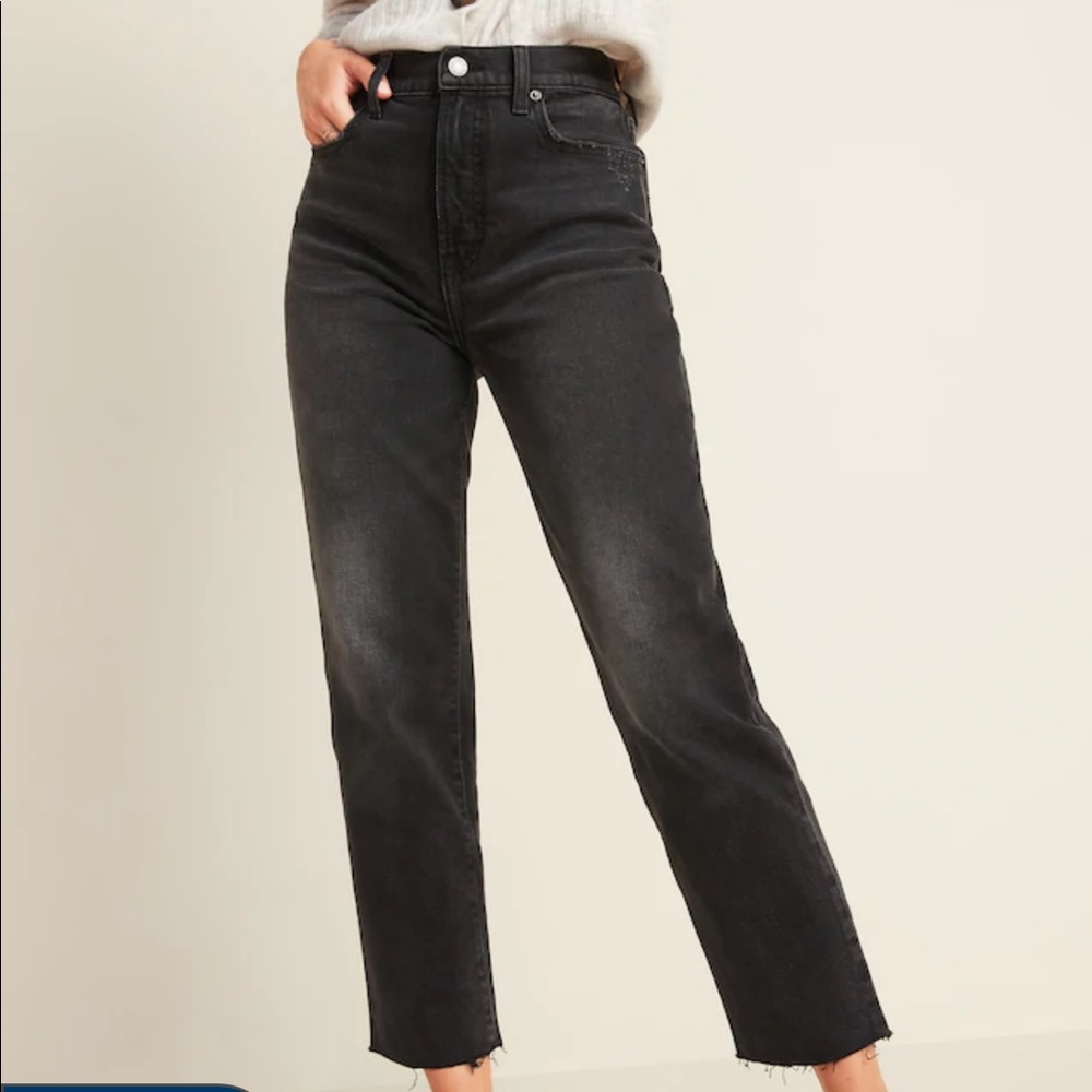 SOLD Old Navy Sky-Hi Straight Jeans size 10
